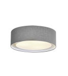 Lampy sufitowe z abażurem - Azzardo MILO XL GREY 4xE27 Sufitowa Szary AZ3332 - product 1